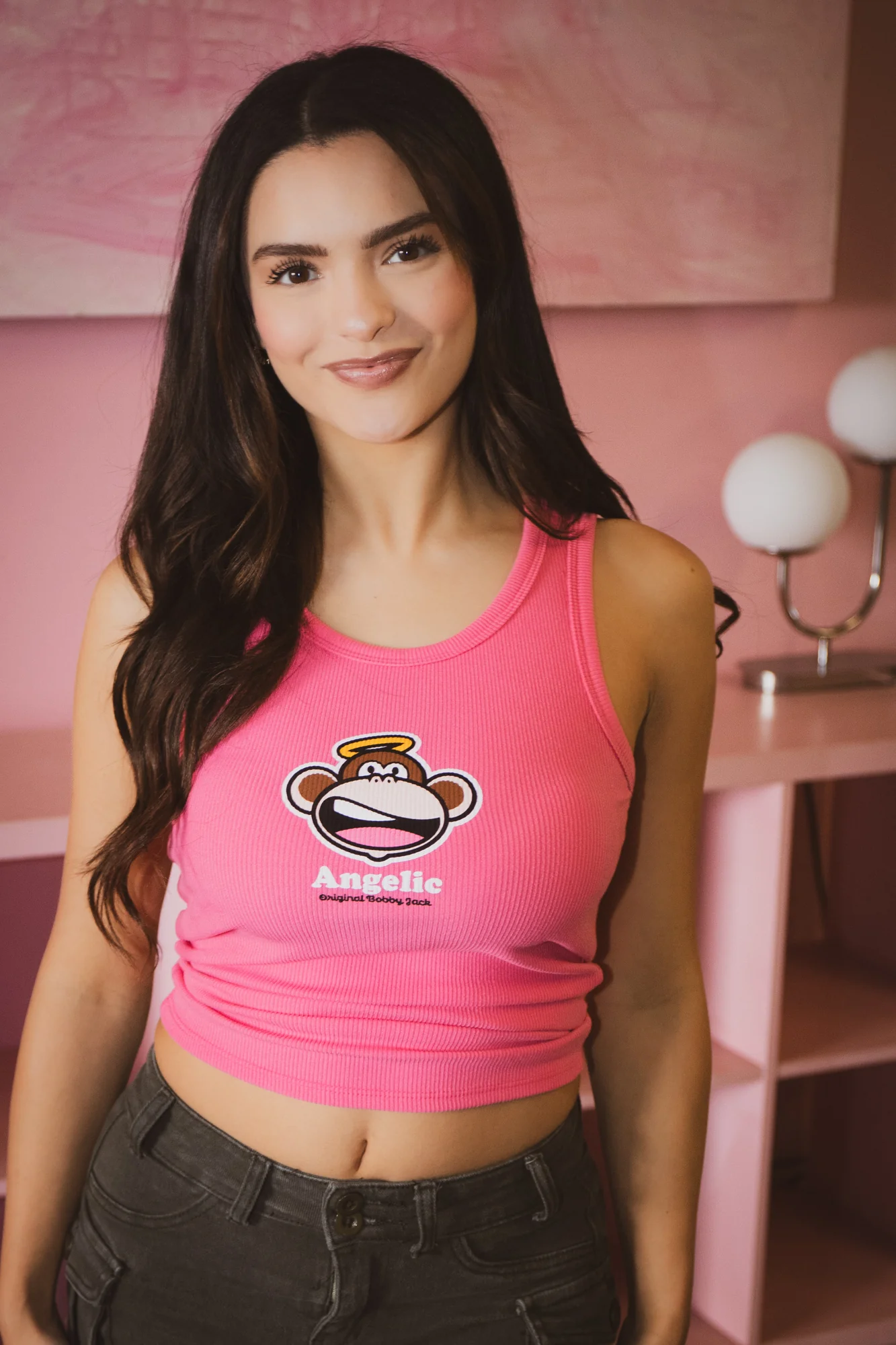 Angelic - Bobby Jack Tank Top - Pink