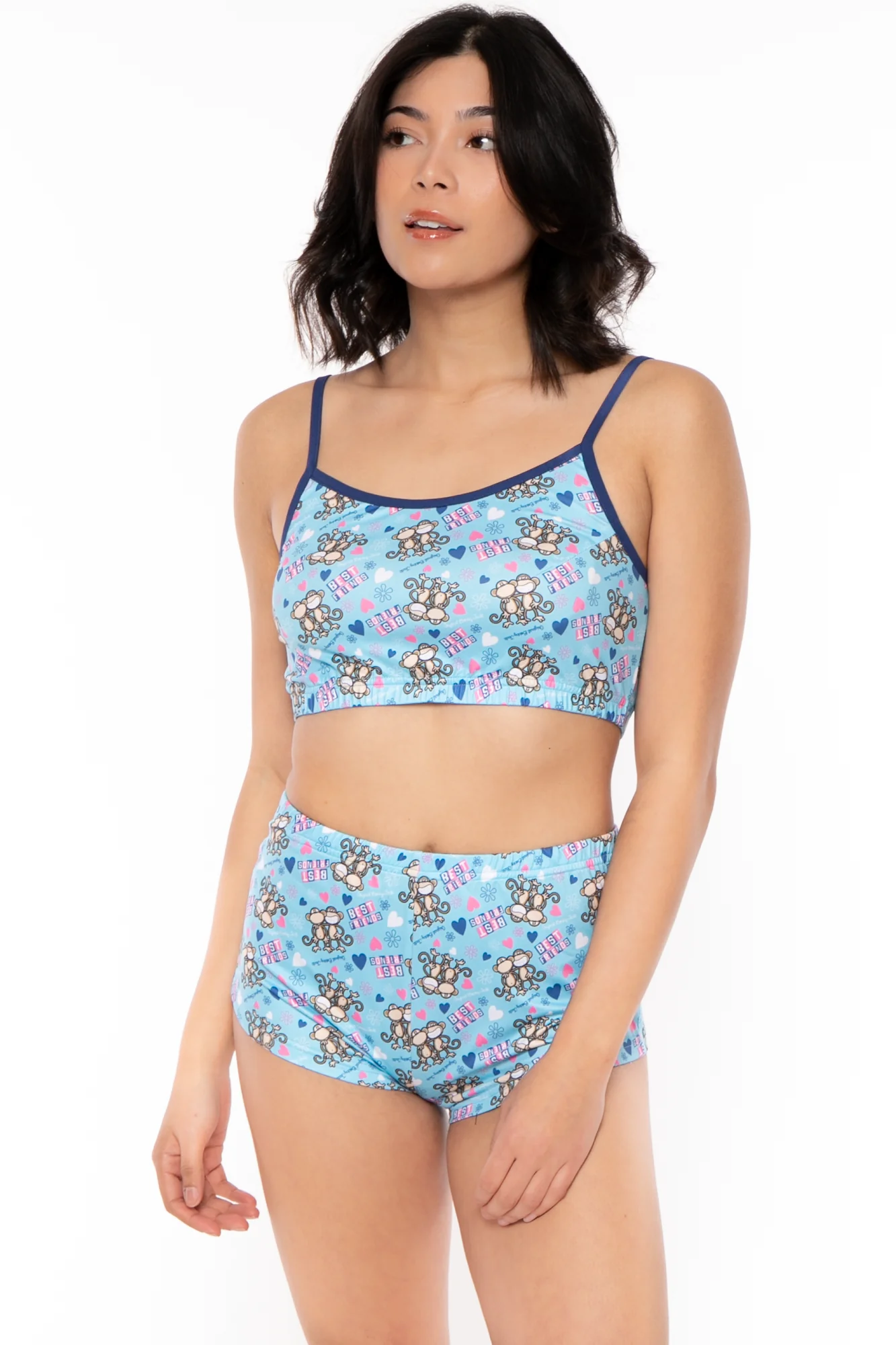 Bestfriends - Bobby Jack 2 Piece Lounge Set - Blue - Image 3