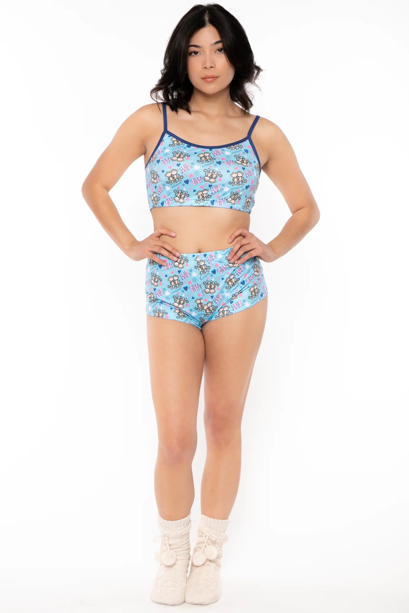 Bestfriends - Bobby Jack 2 Piece Lounge Set - Blue - Image 4