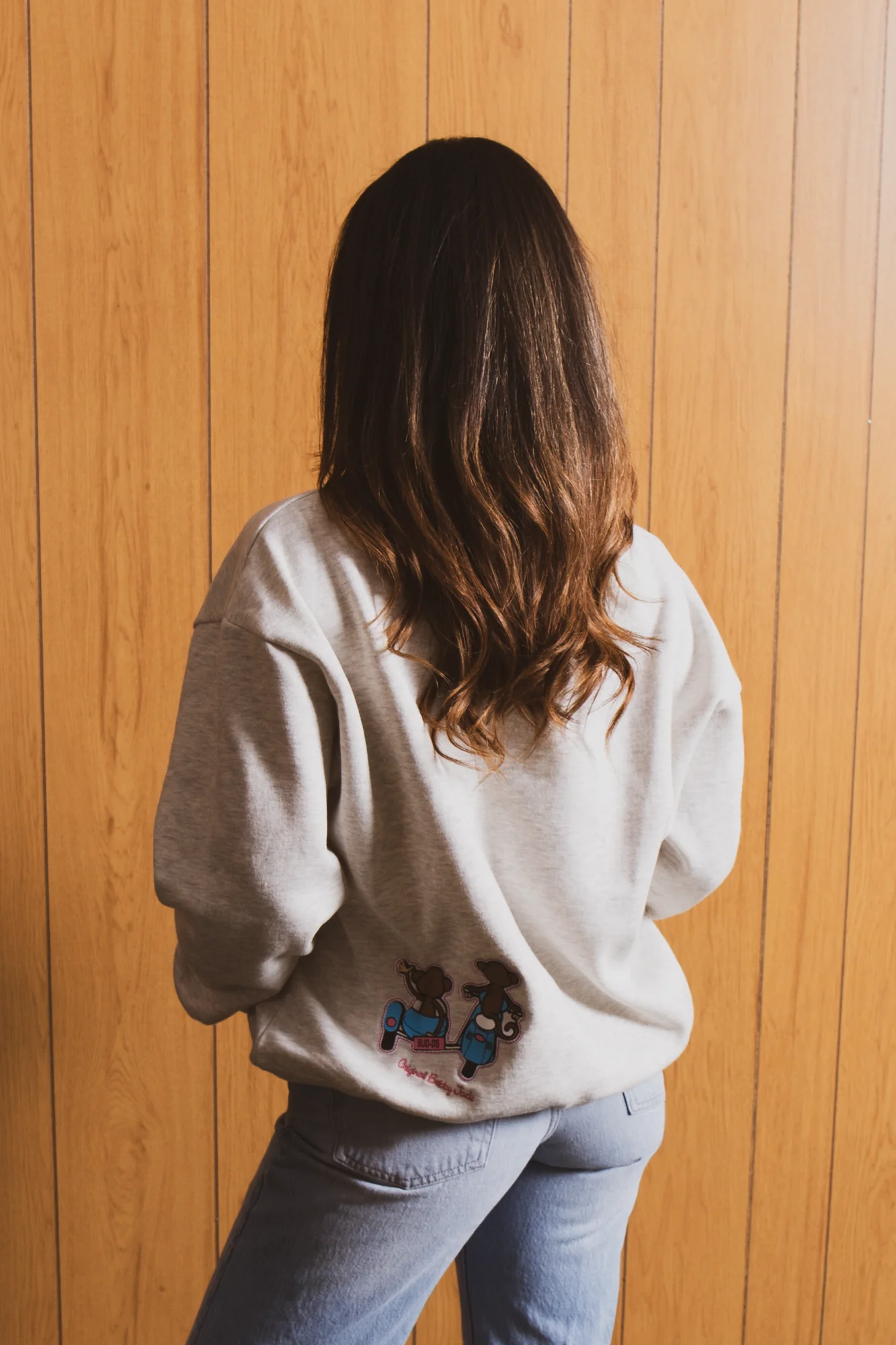 Besties - Bobby Jack Oversized Premium Sweatshirt - Heather Grey - Image 5