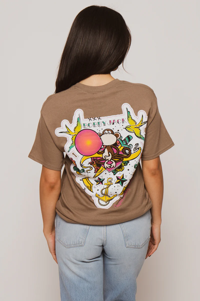 Birds - Bobby Jack Limited Unisex T-Shirt - Brown
