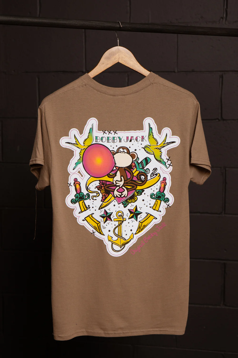 Birds - Bobby Jack Limited Unisex T-Shirt - Brown - Image 5