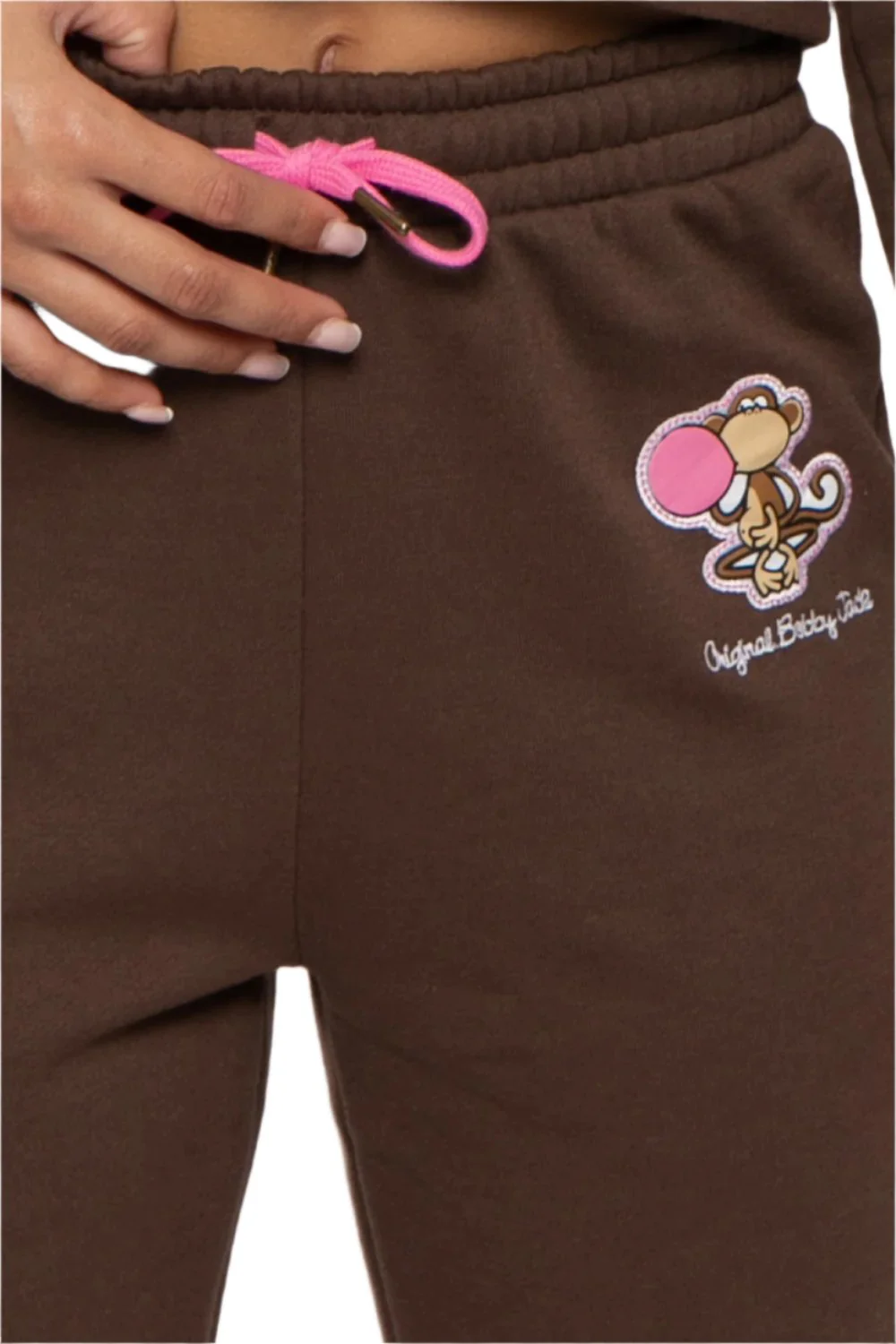 Bobby Jack Hoodie & Pants Set - Don't Burst My Bubble - Brown - Image 7