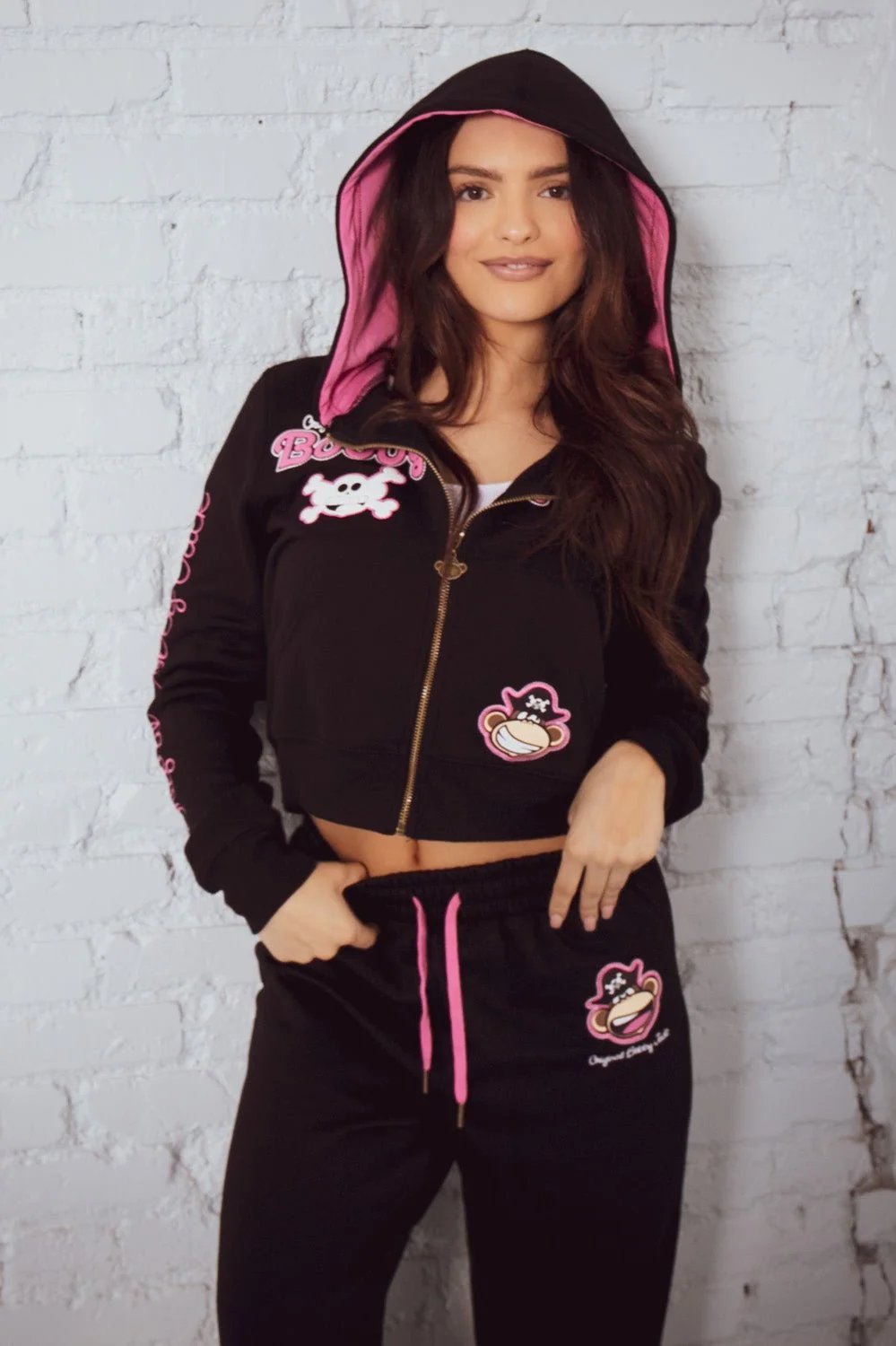 Bobby Jack Hoodie & Pants Set - Surrender - Black - Image 4