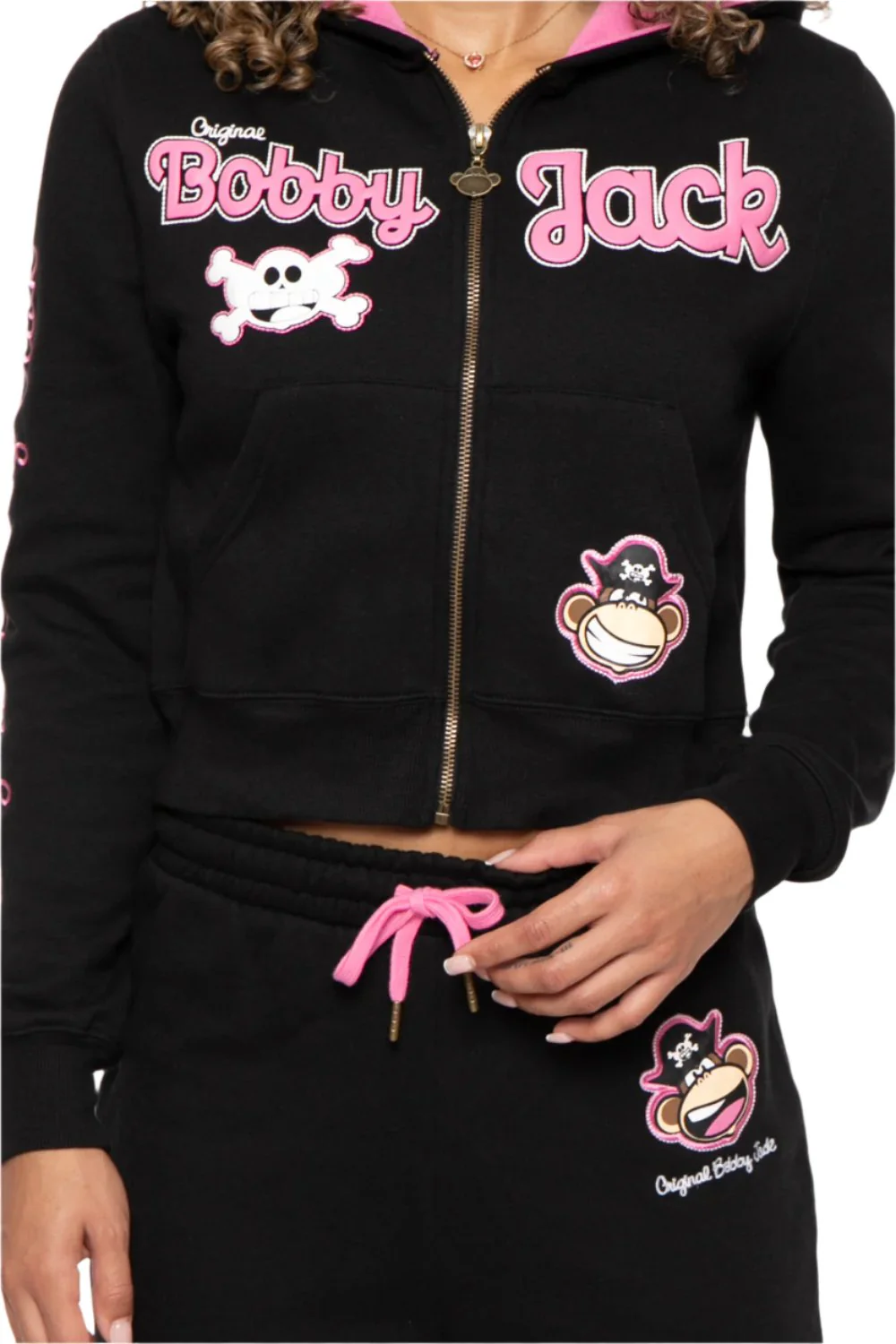 Bobby Jack Hoodie & Pants Set - Surrender - Black - Image 6
