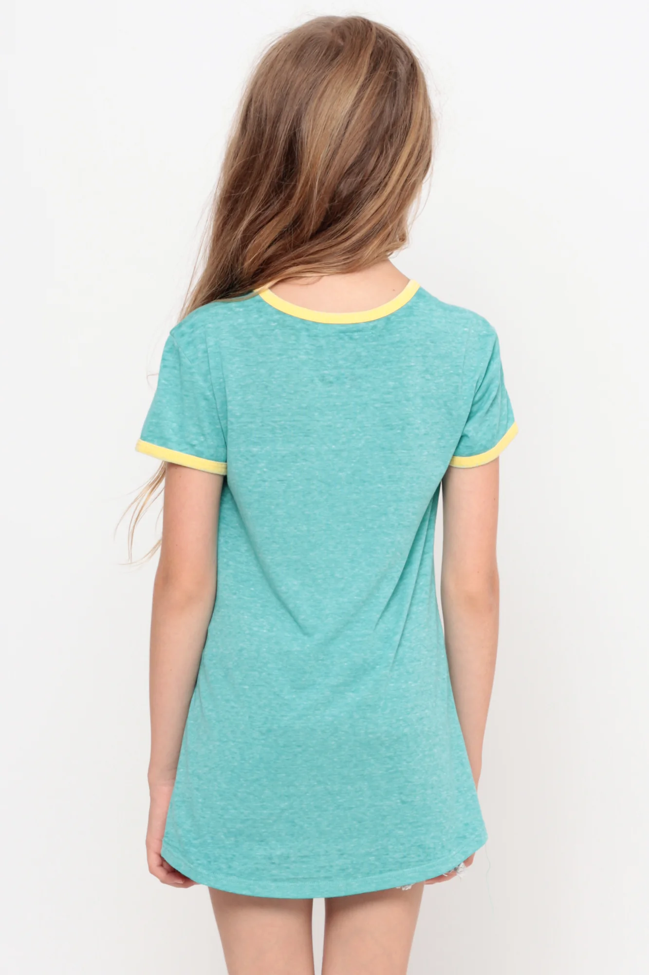 Hangin' With My Bestie | Pocket Ringer Top - Aqua - Image 4