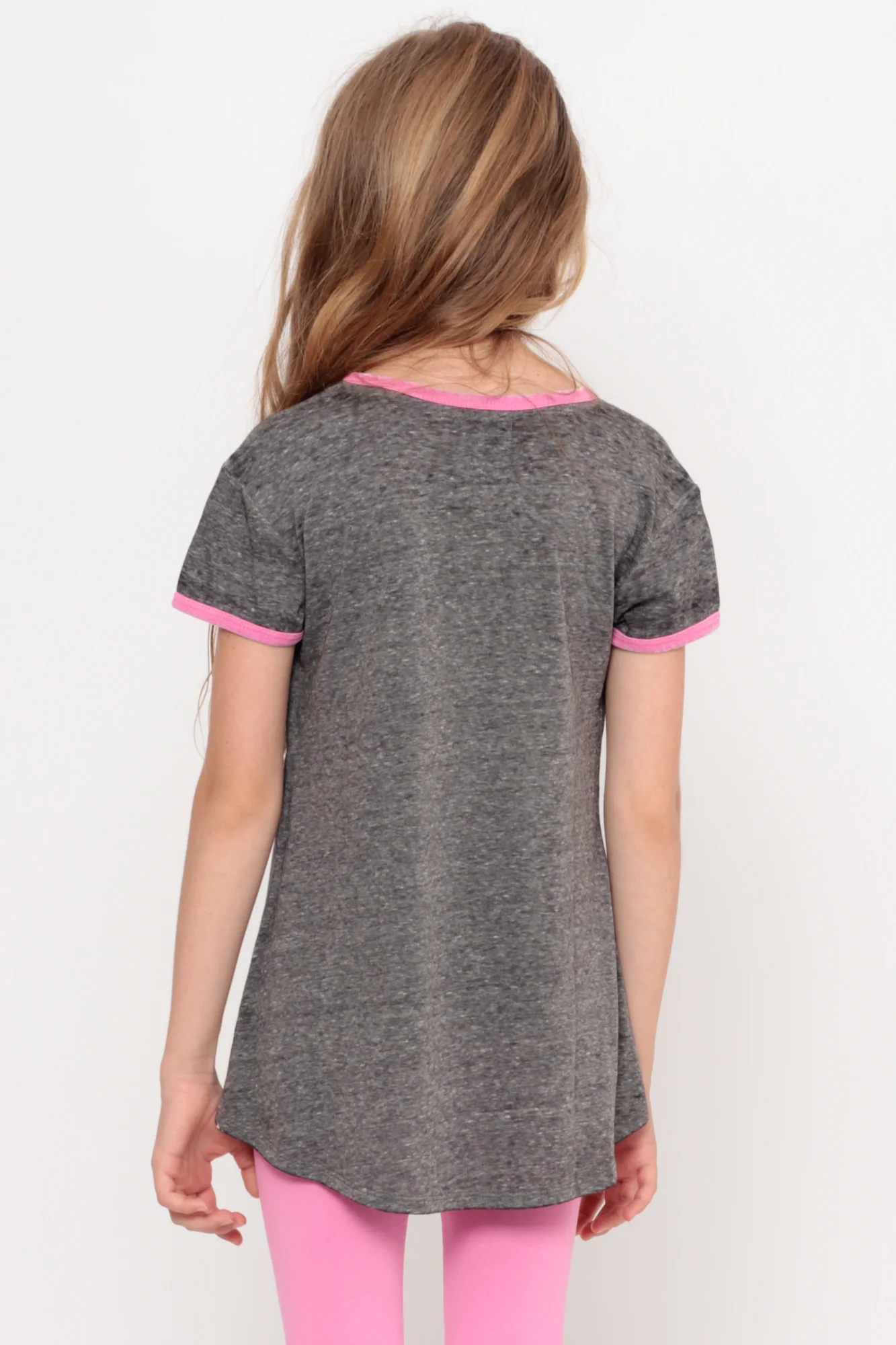 Jetsetter | Pocket Ringer Top - Charcoal - Image 3