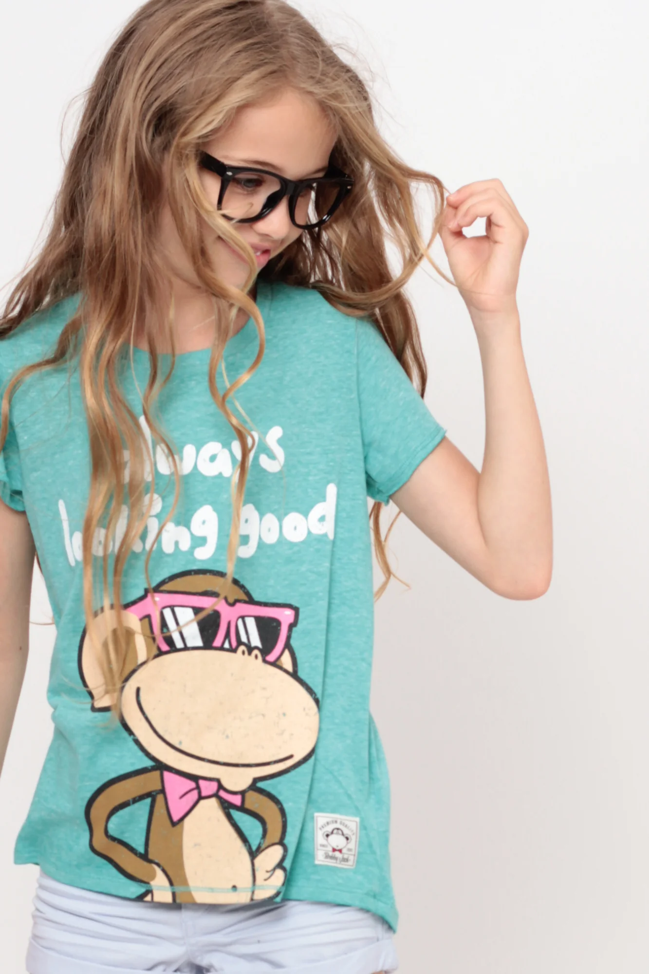 Always Looking Good | Crop Top - Aqua - Image 5