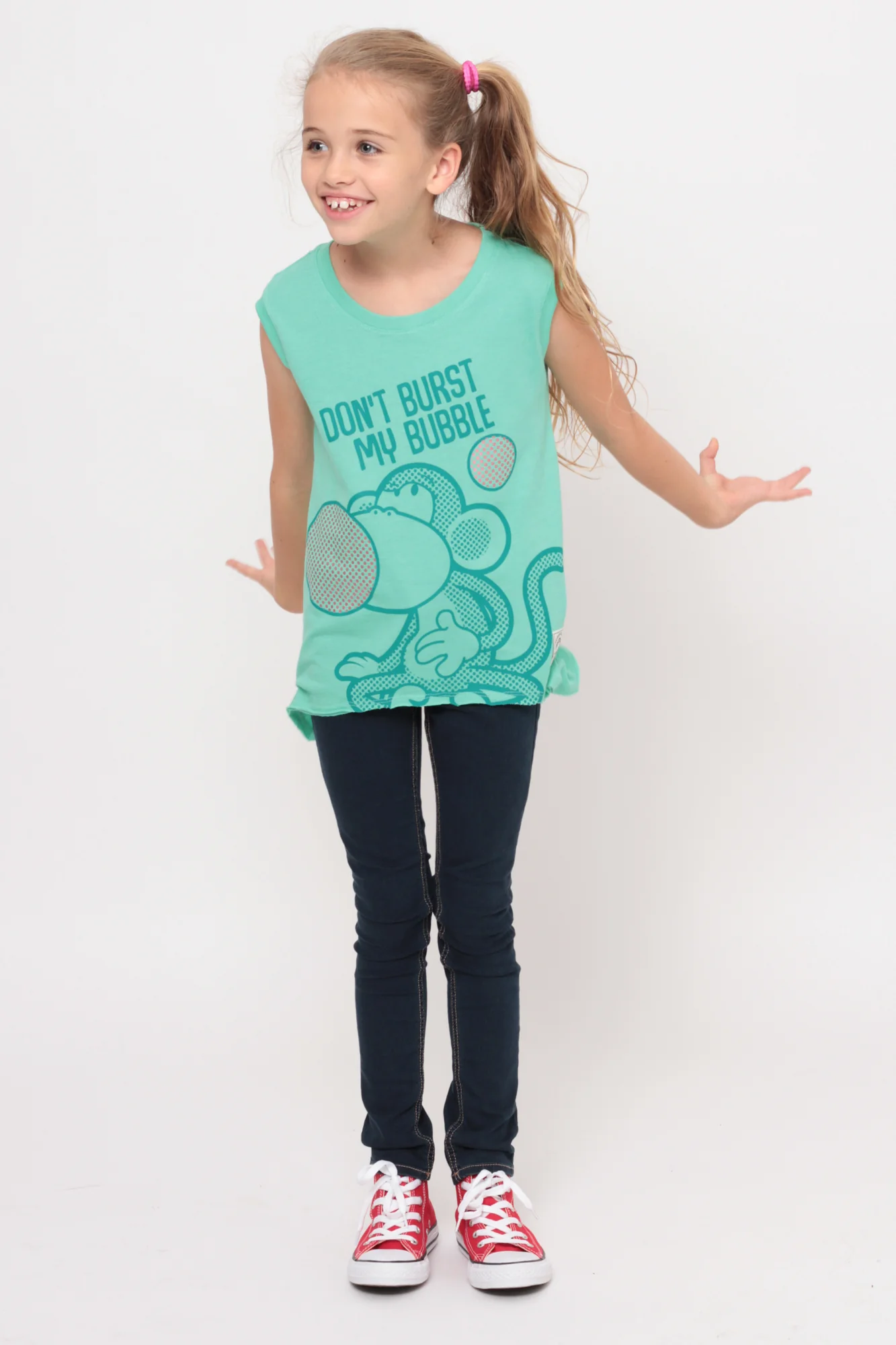 Don't Burst My Bubble | Muscle Top - Mint - Image 4