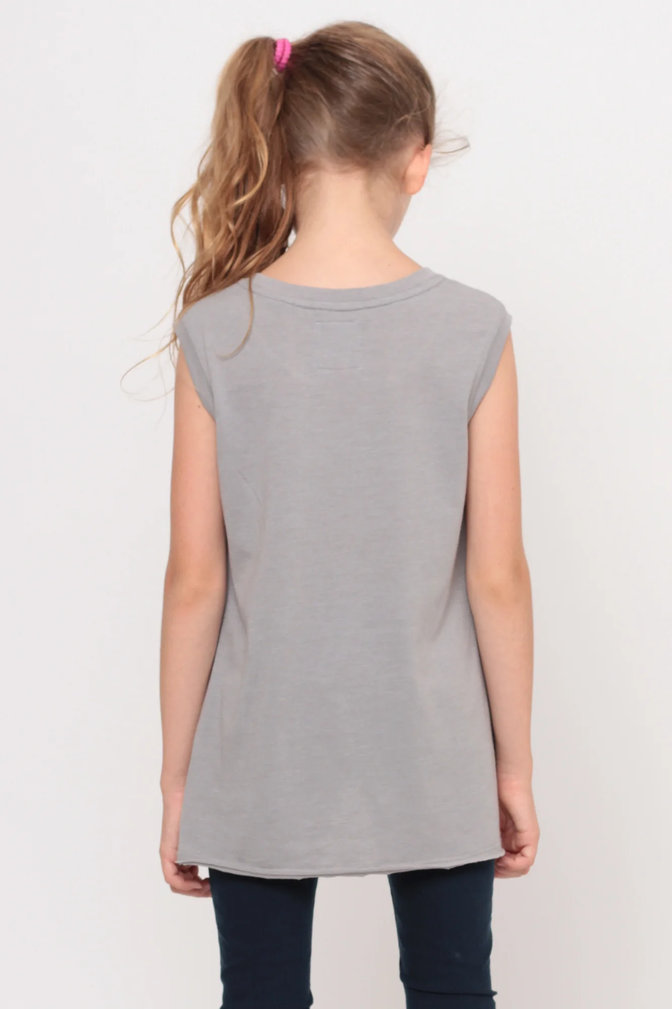 I Heart You | Muscle Top - Grey - Image 5