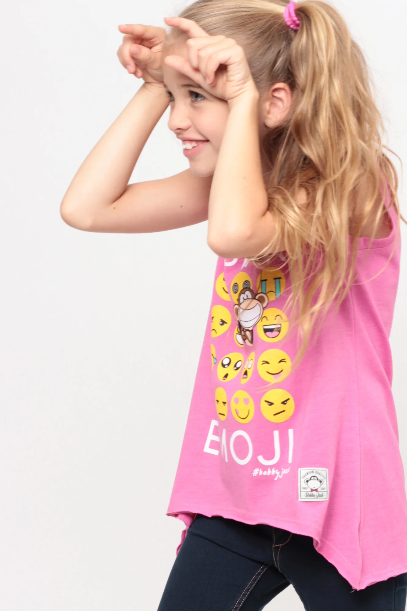 I Speak Emoji | Muscle Top - Pink - Image 5