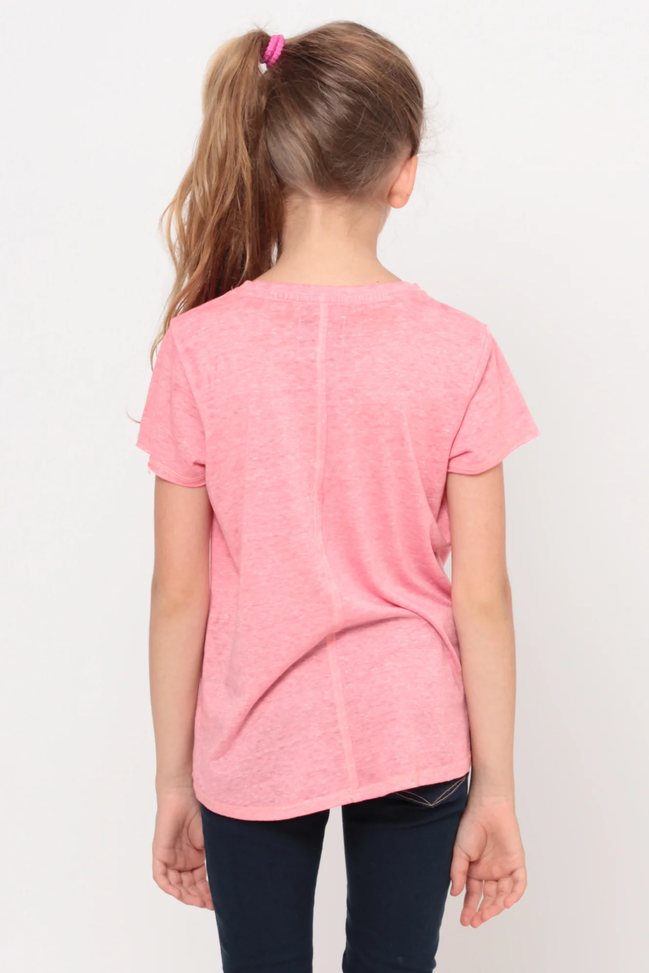 #Totally Unimpressed | Crop Top - Coral - Image 3