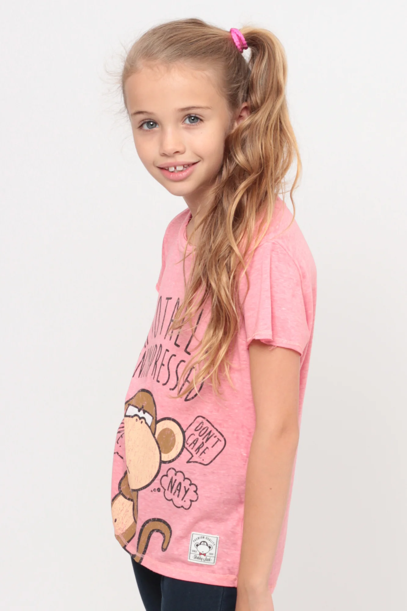 #Totally Unimpressed | Crop Top - Coral - Image 5