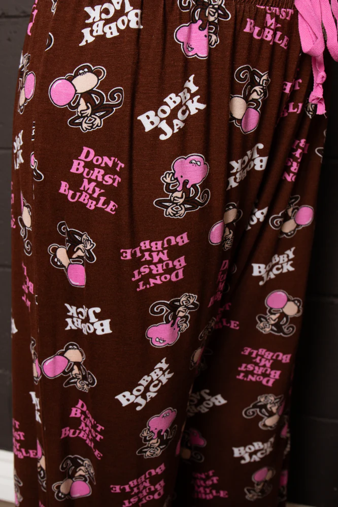Don't Burst - Bobby Jack Allover Pajama Pants - Brown - Image 4