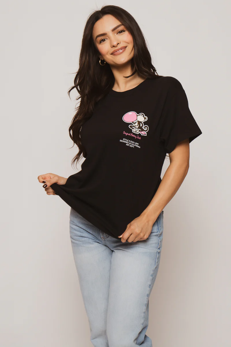 Don't Burst - Bobby Jack Limited Unisex T-Shirt - Black - Image 4