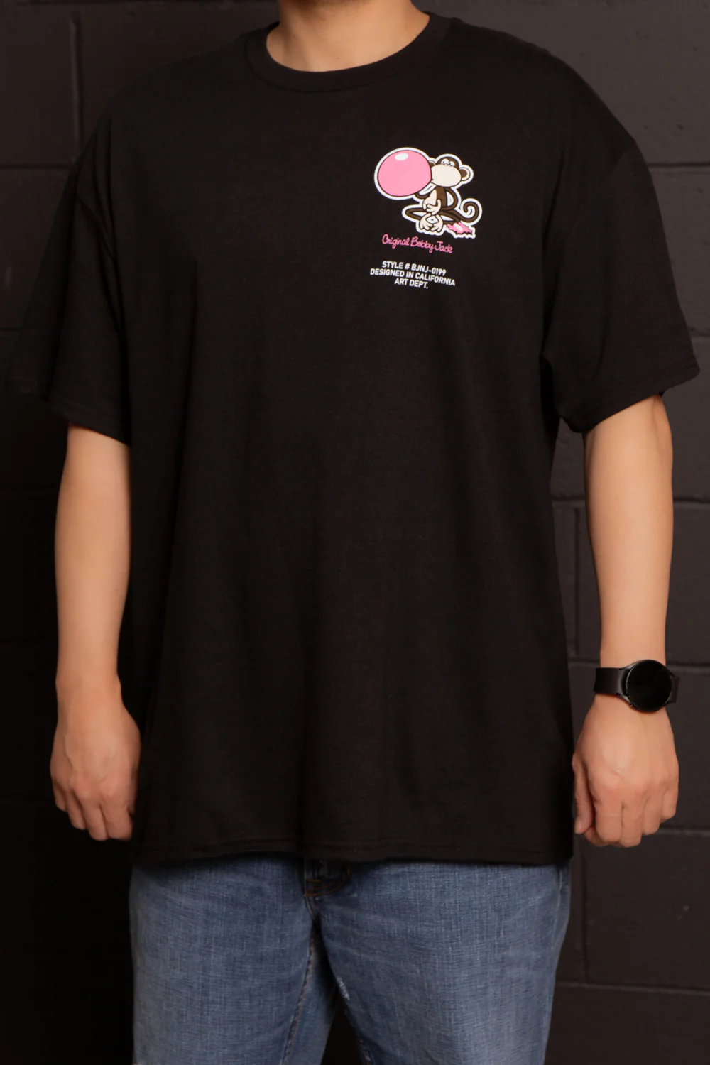 Don't Burst - Bobby Jack Limited Unisex T-Shirt - Black - Image 8