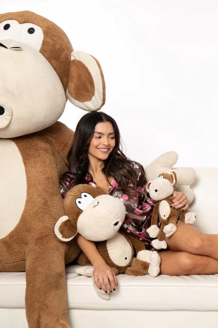 Don't Burst My Bubble - Bobby Jack Pajama Set - Brown - Image 11