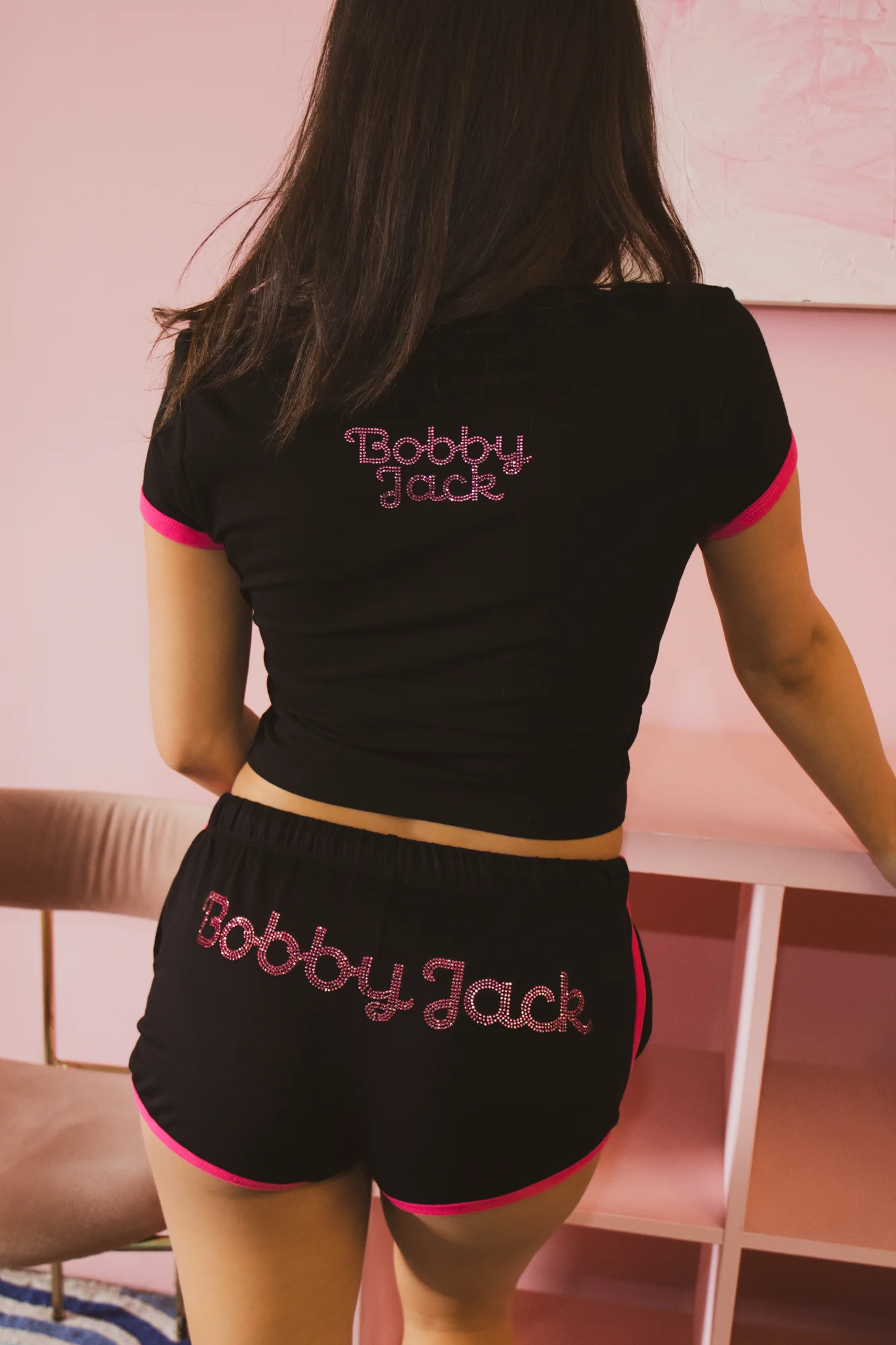 Sparkle Era - Bobby Jack Dolphin Shorts - Black - Image 3