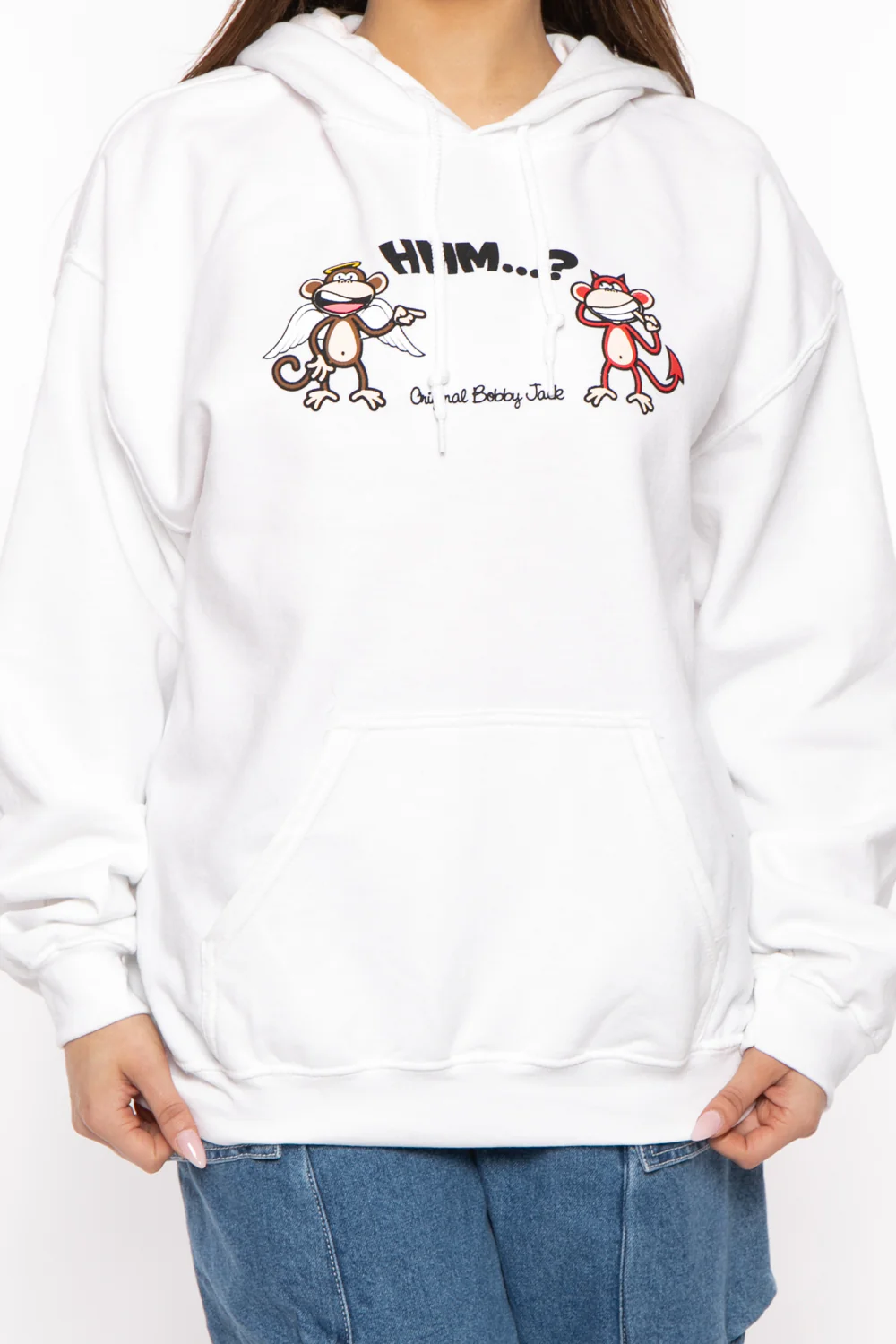 Angel Devil - Bobby Jack Hoodie -White - Image 6