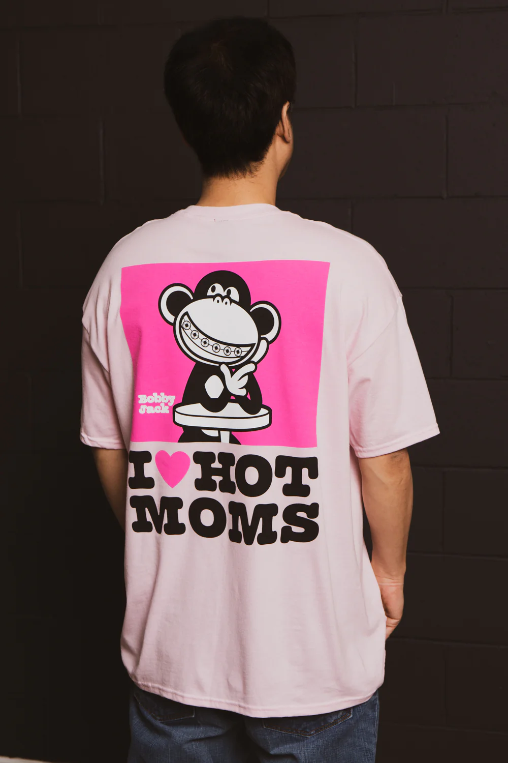 Hot Mom - Bobby Jack Limited Unisex T-Shirt - Pink - Image 9