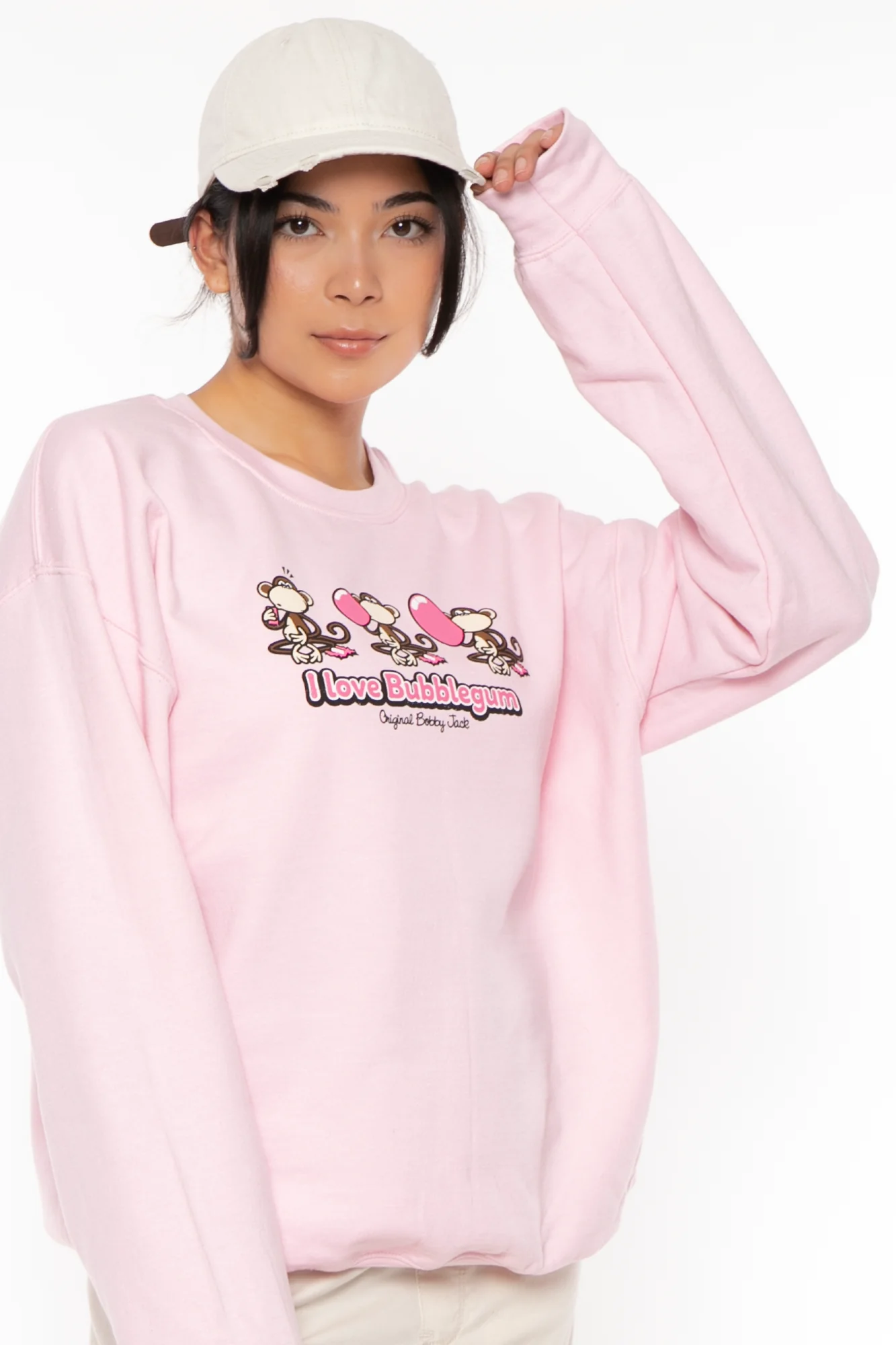 Bubblegum - Bobby Jack Crew Sweatshirt - Pink - Image 5