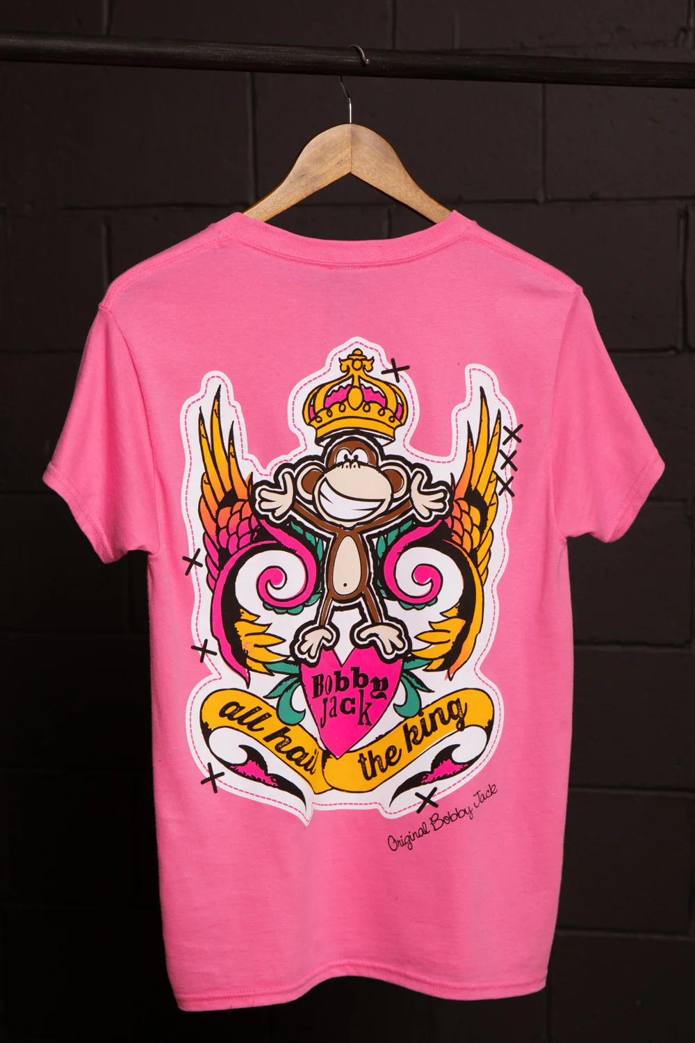 King - Bobby Jack Limited Unisex T-Shirt - Pink - Image 7
