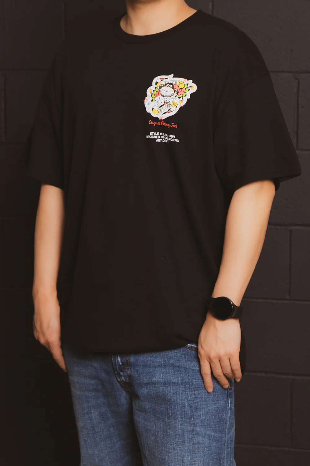 Lucky - Bobby Jack Limited Unisex T-Shirt - Black - Image 6