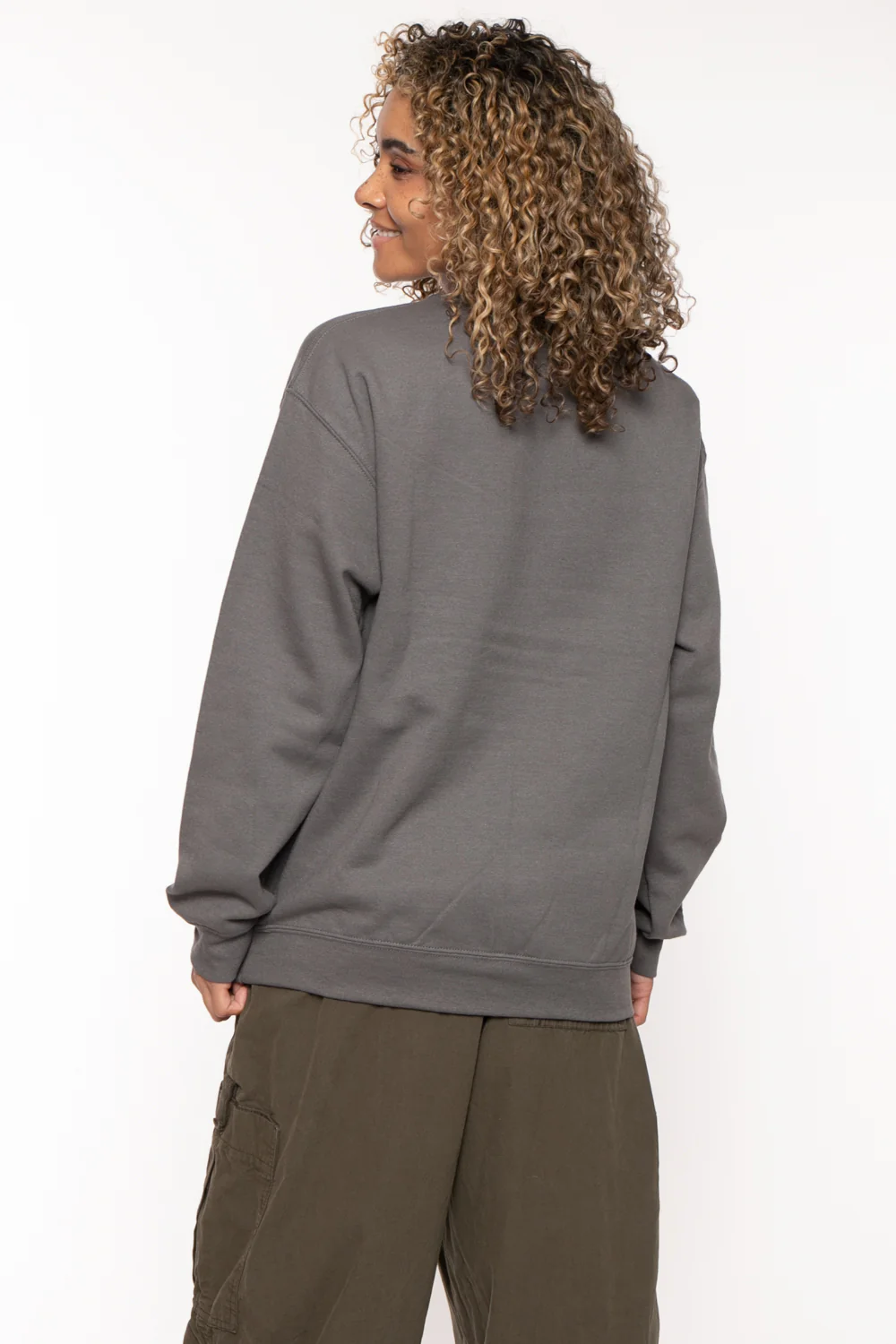 Not Listening - Bobby Jack Crew Sweatshirt - Charcoal - Image 6