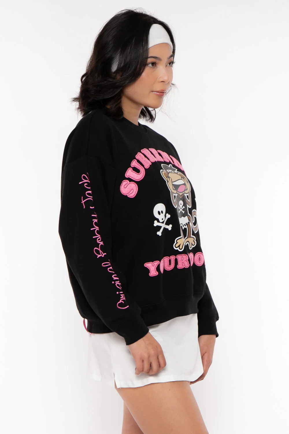 Surrender - Bobby Jack Oversized Premium Sweatshirt - Black - Image 13